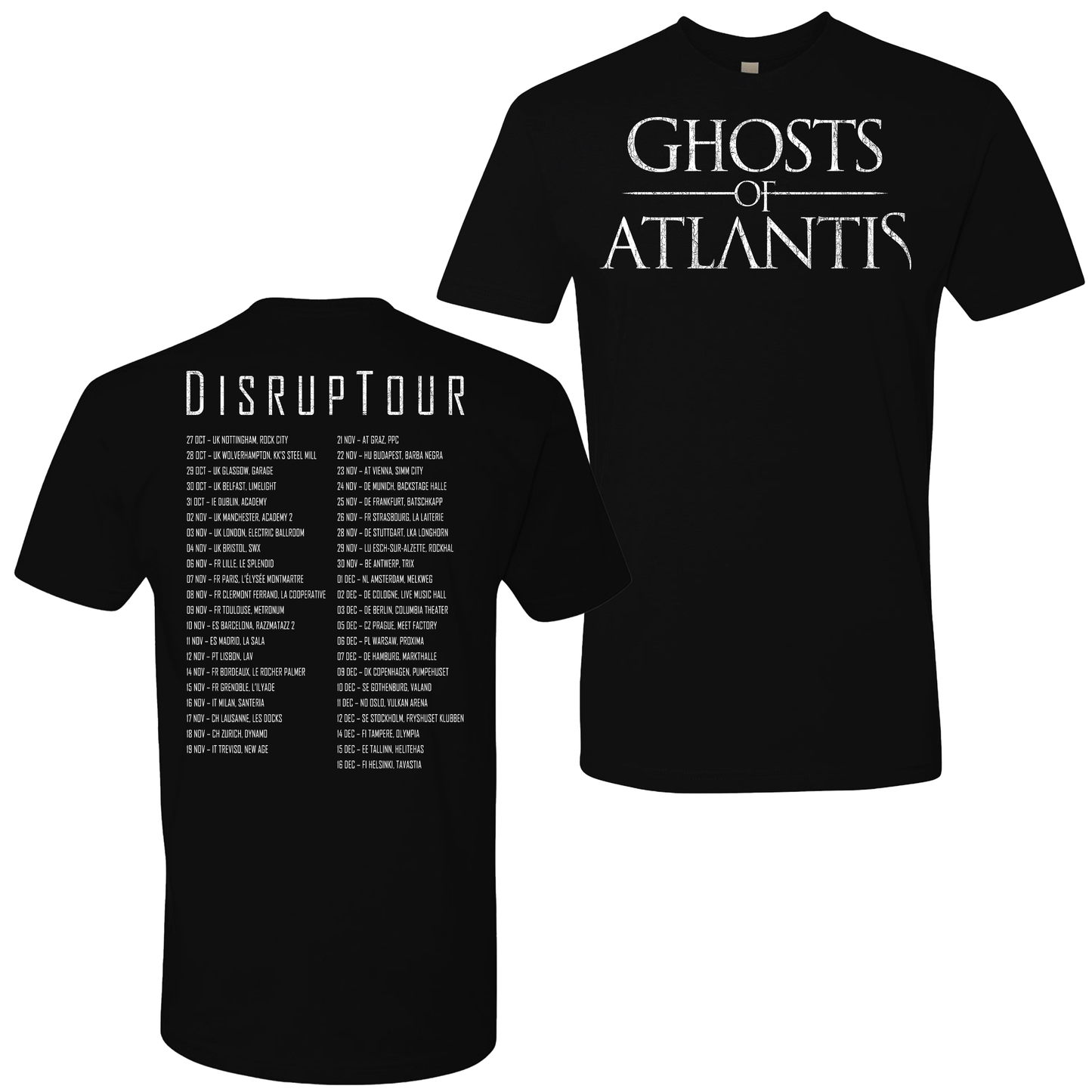 Movie Logo EU tour shirt *(Rare ltd tour run)*