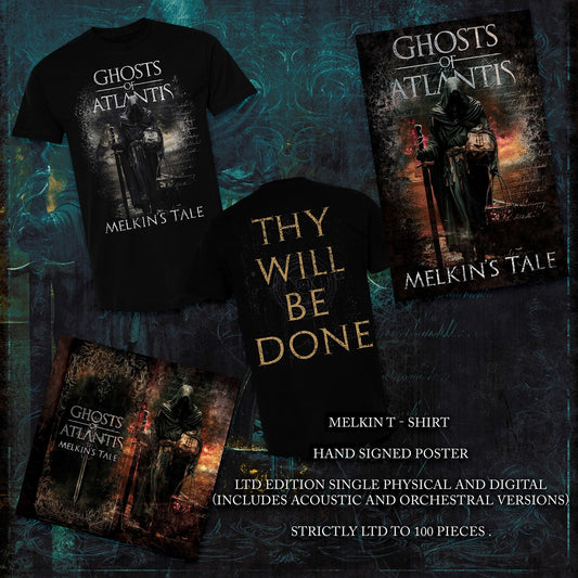 Melkin's Tale T-shirt, Signed Poster & Single PRE-ORDER